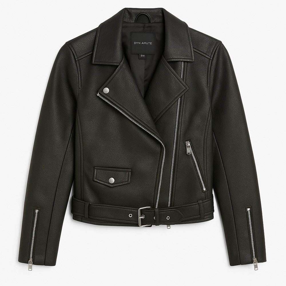 Dynamite Faux Leather Jacket – Size XS